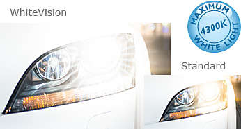 Чистый и на 40 % более яркий белый свет (4300 К)